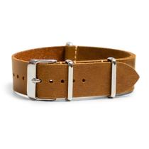 Pulseira de relógio Benchmark Basics Leather Crazy Horse 18 mm Sand