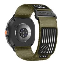 Pulseira de relógio BXUXOHS Rugged Nylon para Samsung Galaxy Watch 8 Pulseira de relógio BXUXOHS Rugged Nylon para Samsung Galaxy Watch 8