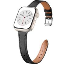 Pulseira de relógio Charlam Slim Leather 40 mm 38 mm 41 mm 42 mm 44 mm 45 mm