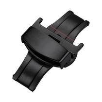 Pulseira De Relógio Com Fecho Borboleta Em Aço Inoxidável Fosco 16mm-22mm Para Acessórios De