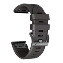 Pulseira de relógio compatível com NotoCity Fenix 5X Plus/Fenix 7X preta