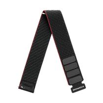 Pulseira de relógio COROS PACE 3 e PACE Pro com tinta de nylon preta e vermelha
