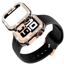 Pulseira de relógio DABAOZA compatível para Apple Watch de 46 mm com amortecedor