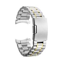 Pulseira De Relógio De Aço Inoxidável Com Extremidade Curvada 18 20 22 24mm 316L Com Fecho Dobrável Pulseira De Relógio De Aço Inoxidável Com Extremidade Curvada 18 20 22 24mm 316L Com Fecho Dobrável