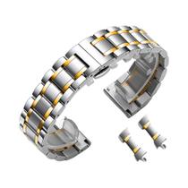 Pulseira De Relógio De Aço Inoxidável Com Fecho Borboleta, Compatível Com Tissot, De 14mm a 24mm