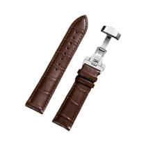 Pulseira De Relógio De Couro Genuíno Para Negócios Com Padrão De Crocodilo 12-24mm Com Fecho Pulseira De Relógio De Couro Genuíno Para Negócios Com Padrão De Crocodilo 12-24mm Com Fecho