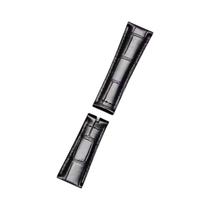 Pulseira De Relógio De Couro Genuíno Preta E Verde De 20mm Para Rolex Daytona Submariner, Pulseiras