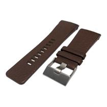 Pulseira de relógio de couro marrom diesel (marrom)