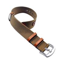 Pulseira De Relógio De Lona De Nylon De 20mm 22mm Para Substituição De Pulseira Seiko Rolex Hamilton