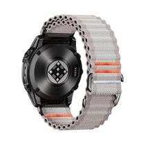 Pulseira De Relógio De Nylon Canvas Quickfit Para Homens Para Garmin Fenix E 7 7X pro 6 6X 22/26mm