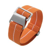 Pulseira De Relógio De Nylon Elástico De 18mm 20mm 22mm Para Seiko Tudor Rolex Militar Francês