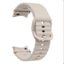 Pulseira de relógio de silicone para Samsung Galaxy Watch7