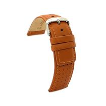 Pulseira de relógio Diloy Smooth Cowhide Leather 24 mm marrom Pulseira de relógio Diloy Smooth Cowhide Leather 24 mm marrom