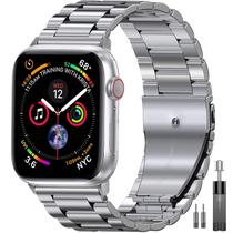 Pulseira de relógio EPULY em aço inoxidável para Apple 40 mm 38 mm Série 4/3/2/1