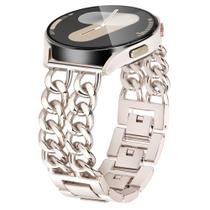 Pulseira de relógio G-ficu Galaxy 20mm Cowboy Chain Metal