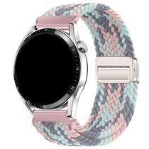 Pulseira De Relógio Garmin Laço Trançado Elástico Com Fecho Magnético Para Venu 3 3s Forerunner 265S