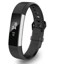 Pulseira de relógio Greeninsync compatível com Fit Bit Alta Black