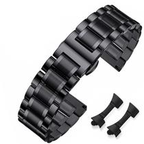 Pulseira de relógio HEYOZURY Metal em aço inoxidável 20mm para mulheres e homens