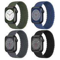 Pulseira de relógio Honeystraper Stretchy Braided Solo Loop 49 mm Pulseira de relógio Honeystraper Stretchy Braided Solo Loop 49 mm