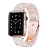 Pulseira de relógio Light Apple Fashion Resin para Apple Watch 40 mm Pulseira de relógio Light Apple Fashion Resin para Apple Watch 40 mm
