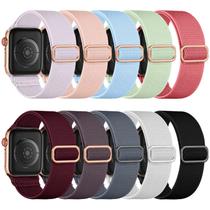 Pulseira de relógio Maledan Stretchy Nylon Solo Loop Apple 45/44/42/46/49 mm Pulseira de relógio Maledan Stretchy Nylon Solo Loop Apple 45/44/42/46/49 mm