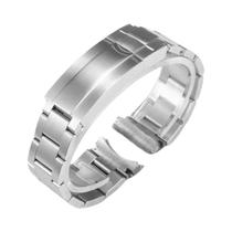 Pulseira De Relógio Masculina De Aço Inoxidável 904L 20mm 21mm Para SUB DAYTONA NH35 NH36 Com Fecho