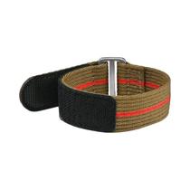 Pulseira De Relógio Masculina De Nylon 20mm 22mm À Prova d'Água Para Seiko Tudor Omega Com Fecho De