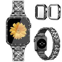 Pulseira de relógio Mesime Jewelry com protetor de tela Apple 44mm Pulseira de relógio Mesime Jewelry com protetor de tela Apple 44mm