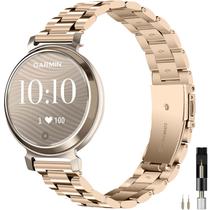 Pulseira de relógio Miimall Metal compatível com Garmin Lily 2/2 Active