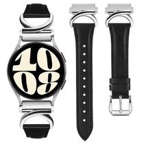 Pulseira de relógio Minyee Leather compatível com Samsung Galaxy 40mm Pulseira de relógio Minyee Leather compatível com Samsung Galaxy 40mm
