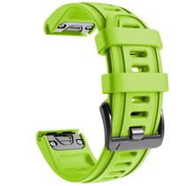 Pulseira de relógio NotoCity compatível com Fenix 6S 20mm verde