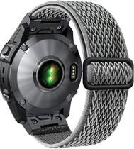 Pulseira de relógio Olytop Fenix 8 Pulseira elástica de nylon de 22 mm