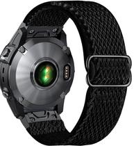 Pulseira de relógio Olytop Stretchy Nylon 22mm para Garmin Fenix