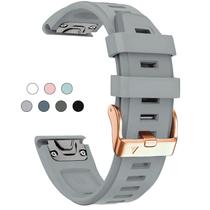 Pulseira de Relógio OUTVI para Garmin Fenix 5s/6s/7s Pro (20mm) - Silicone Pulseira de Relógio OUTVI para Garmin Fenix 5s/6s/7s Pro (20mm) - Silicone