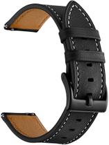 Pulseira de relógio para Samsung Galaxy Watch 3 45 mm/46 mm/Gear S3, pulseira de couro de 22 mm - HUOGUO