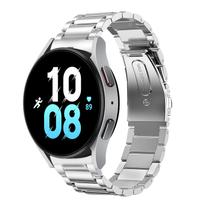 Pulseira de relógio Pencoda Stainless Steel No Gap para Galaxy 40/44mm Pulseira de relógio Pencoda Stainless Steel No Gap para Galaxy 40/44mm