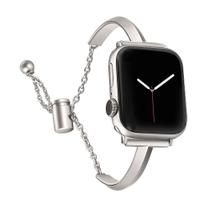 Pulseira de Relógio PlusROC em Aço Inoxidável para Apple Watch (38mm/40mm/41mm)