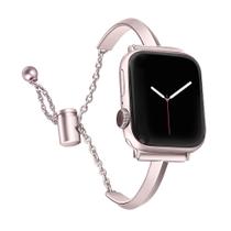 Pulseira de Relógio PlusROC em Aço Inoxidável para Apple Watch (38mm/40mm/41mm)