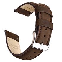 Pulseira de relógio Ritche em couro vintage clássico genuíno de 20 mm Pulseira de relógio Ritche em couro vintage clássico genuíno de 20 mm