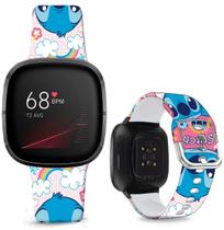 Pulseira de relógio Sjiangqiao compatível com Fitbit Sense/Versa 3