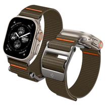 Pulseira de relógio Spigen DuraPro Flex Ultra Khaki Nylon 45/44/42mm