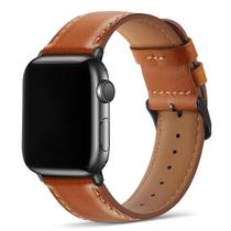 Pulseira de relógio Tasikar de couro genuíno de 42 mm para Apple Watch Pulseira de relógio Tasikar de couro genuíno de 42 mm para Apple Watch