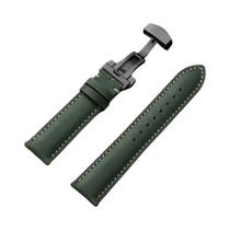 Pulseira De Relógio Unissex De Couro De Vaca Com Liberação Rápida 14mm-24mm Com Fecho Borboleta