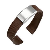 Pulseira De Relógio Unissex Em Borracha Fluorada Tropic 18/19/20/21/22mm Com Fecho Rápido