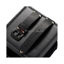 Pulseira De Relógio Vintage Unissex Em Couro De Vaca 18mm 20mm 22mm Com Fivela De Metal Respirável