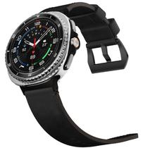 Pulseira de relógio VSANT em couro vintage para Galaxy Watch 8