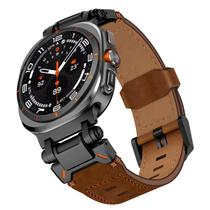 Pulseira de Relógio WINGLE de Couro para Samsung Galaxy Watch Ultra 47mm