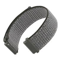 Pulseira de relógio WOCCI ajustável de nylon de 20 mm para relógio (cinza) Pulseira de relógio WOCCI ajustável de nylon de 20 mm para relógio (cinza)