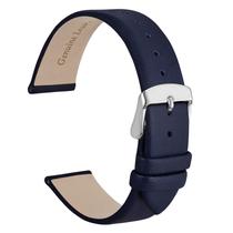 Pulseira de relógio WOCCI Elegant Genuine Leather 12 mm de largura