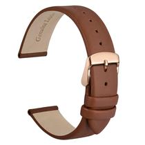 Pulseira de relógio WOCCI Elegant Genuine Leather 14 mm de largura